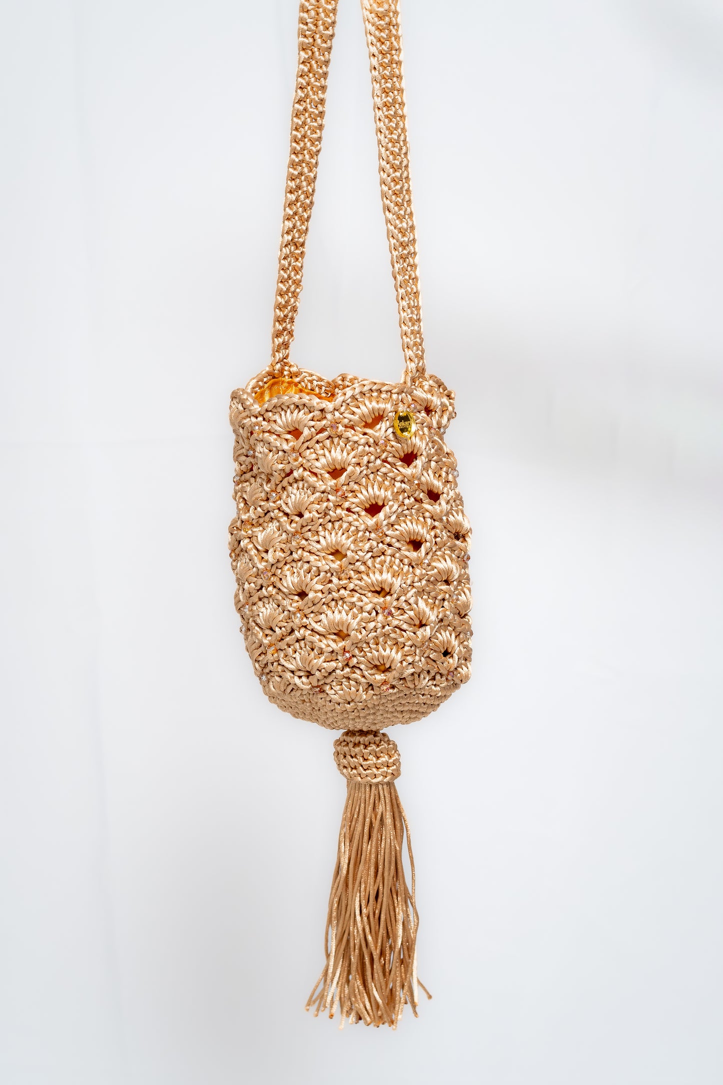 Mochila tejido piña beige AVA